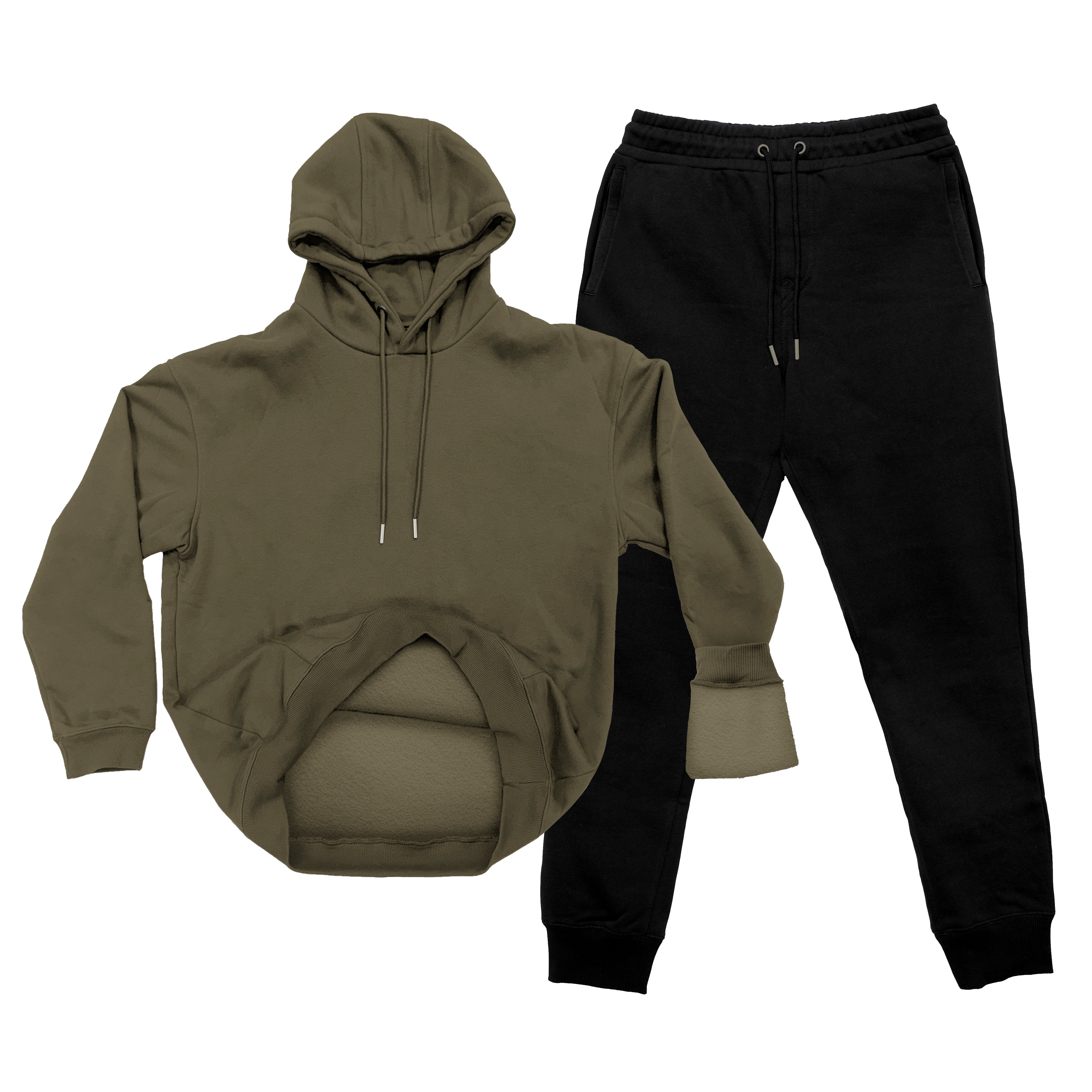 Elegant Jet-Embellished Tracksuit Set