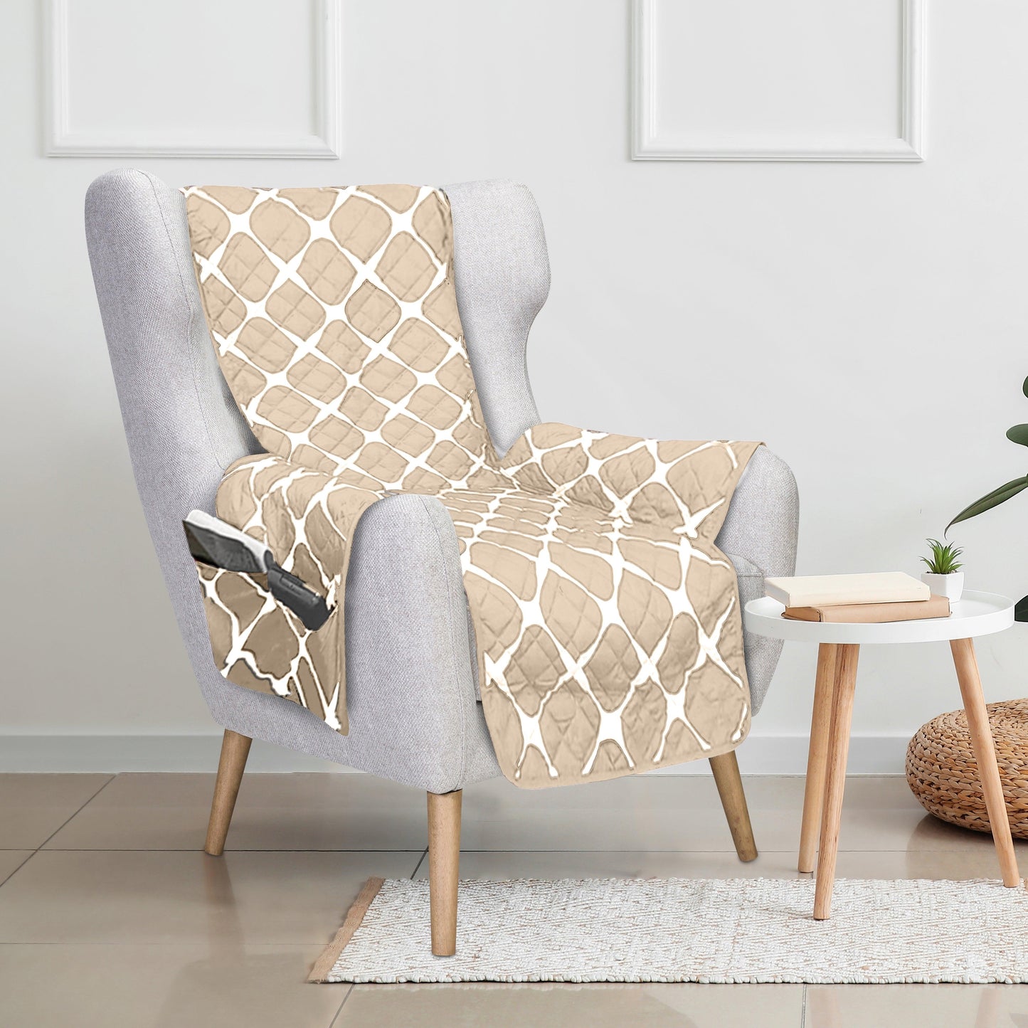 Elegant Comfort Bloomingdale Design Reversible Smart Furniture Protectors