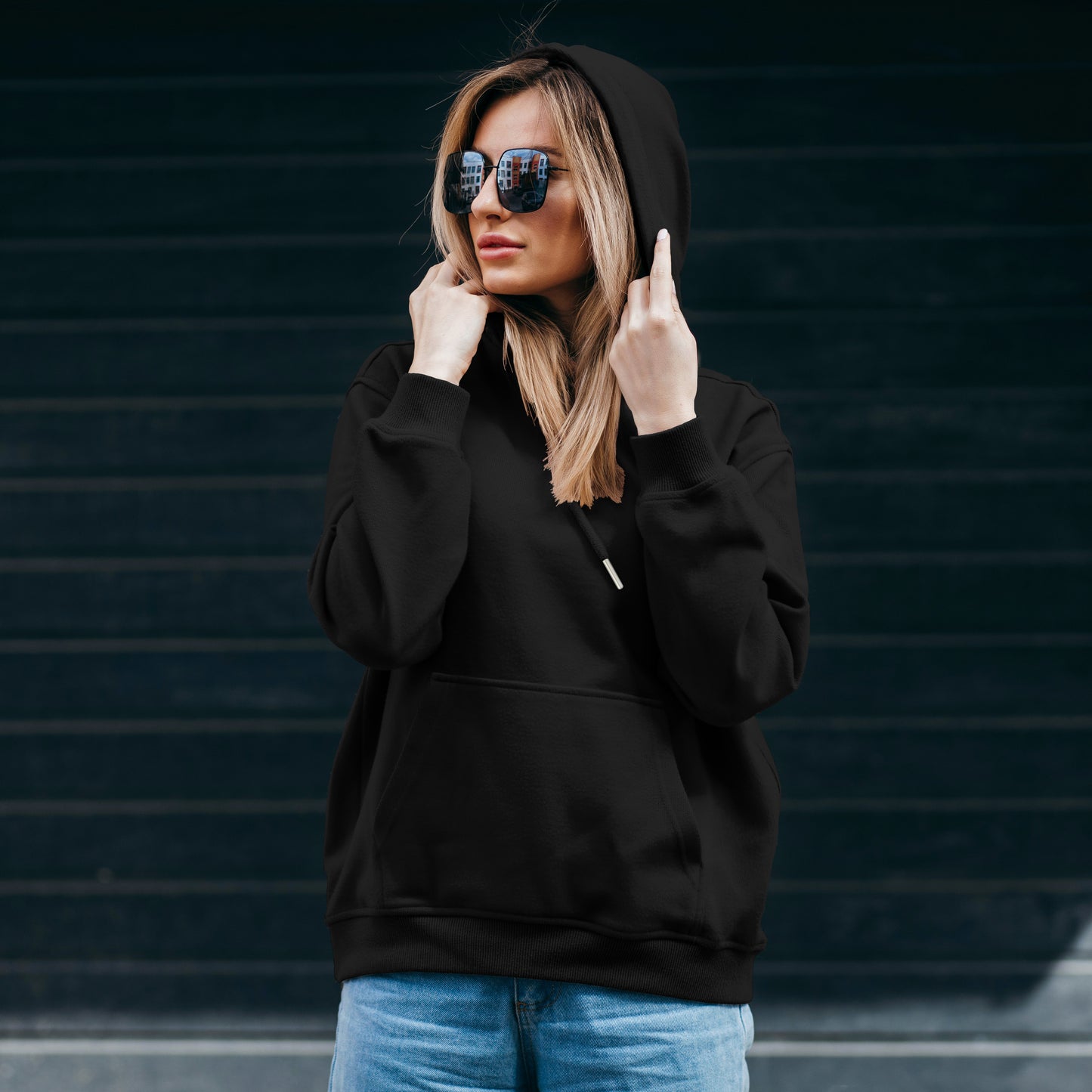 Elegant Comfort Women Casual Cotton Hoodie