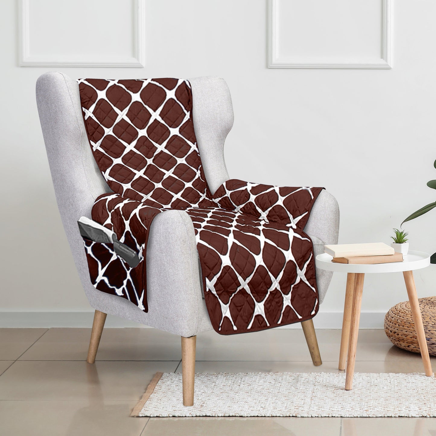 Elegant Comfort Bloomingdale Design Reversible Smart Furniture Protectors