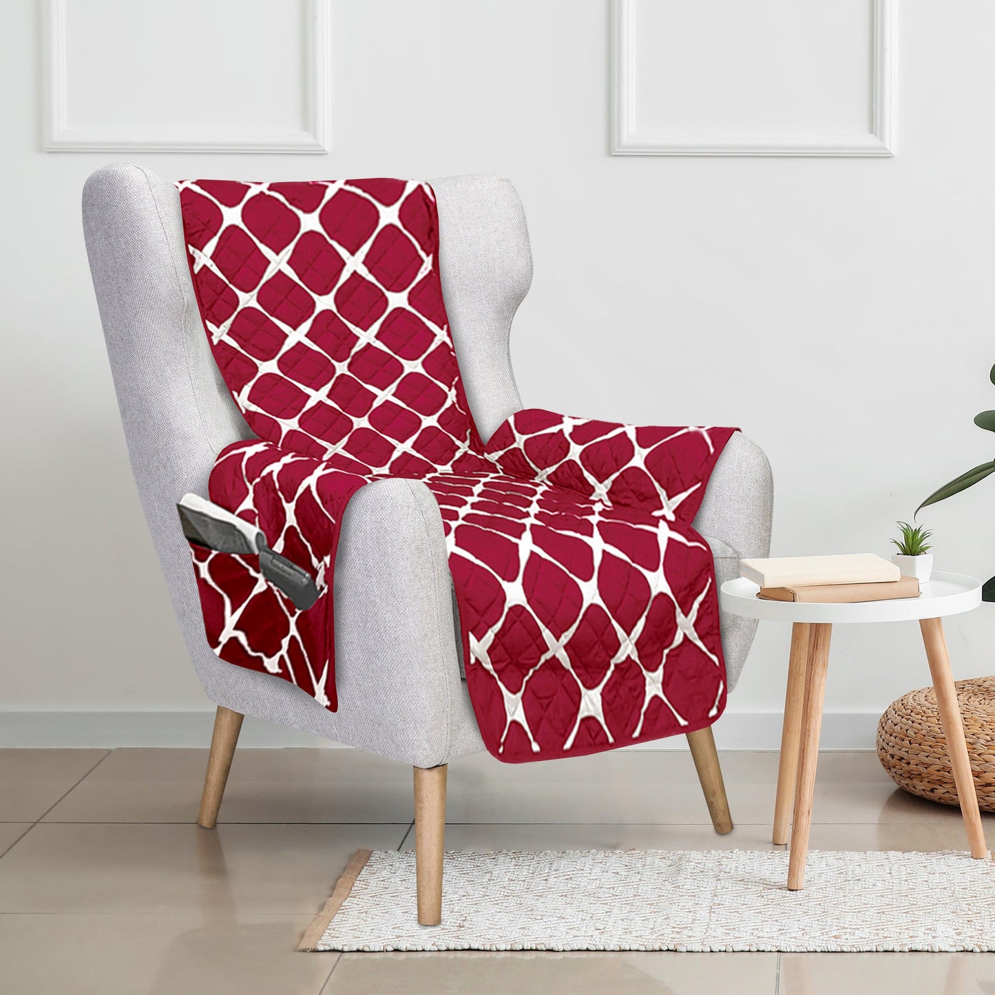 Elegant Comfort Bloomingdale Design Reversible Smart Furniture Protectors