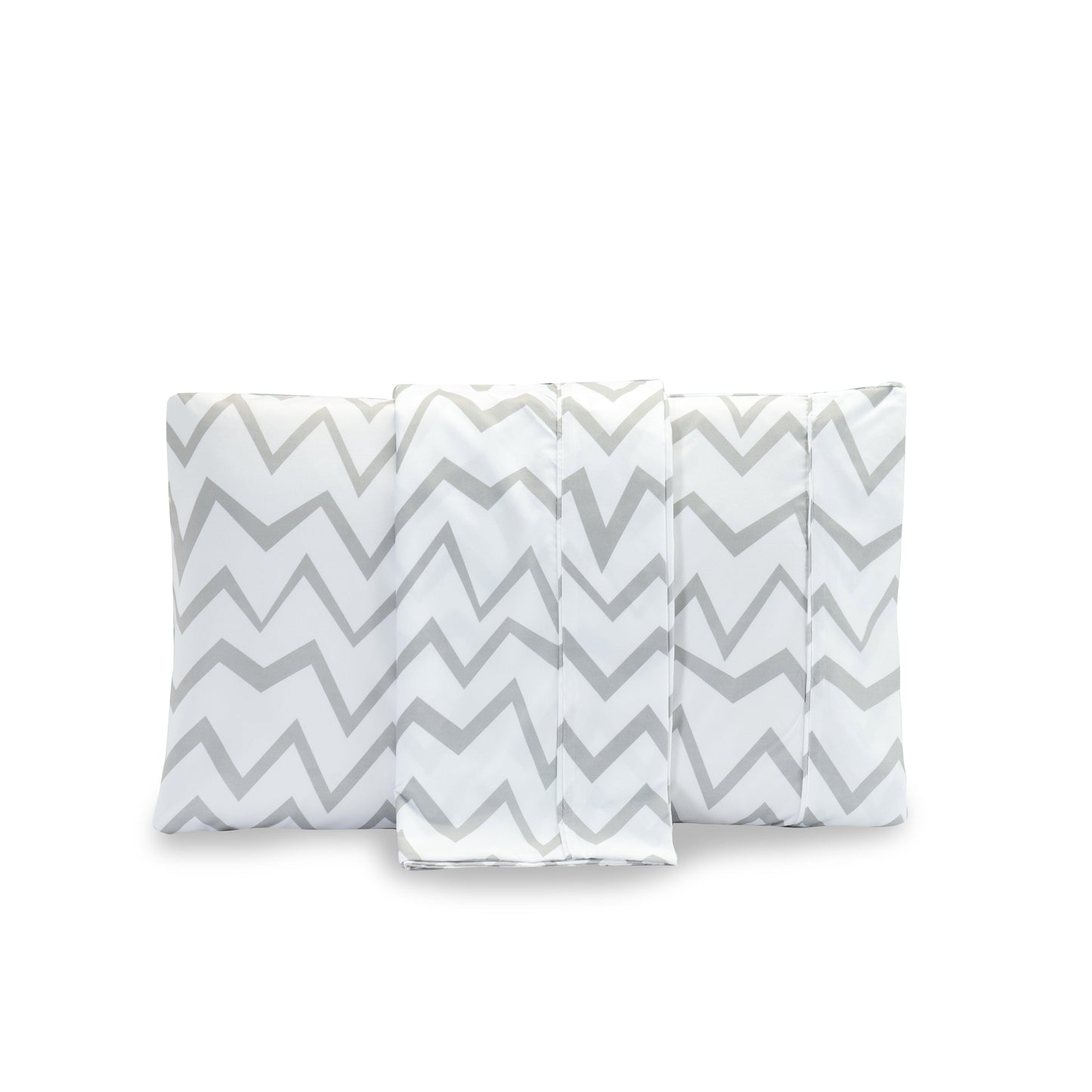 Elegant Comfort Set of 2 Chevron Pattern Pillowcases