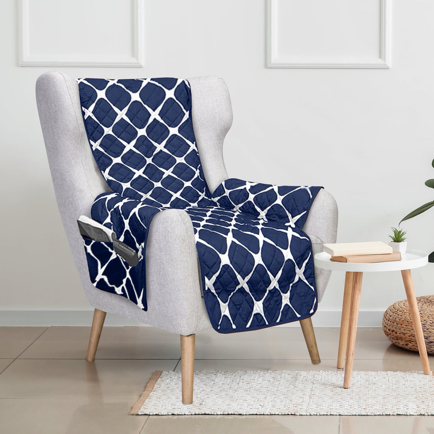 Elegant Comfort Bloomingdale Design Reversible Smart Furniture Protectors