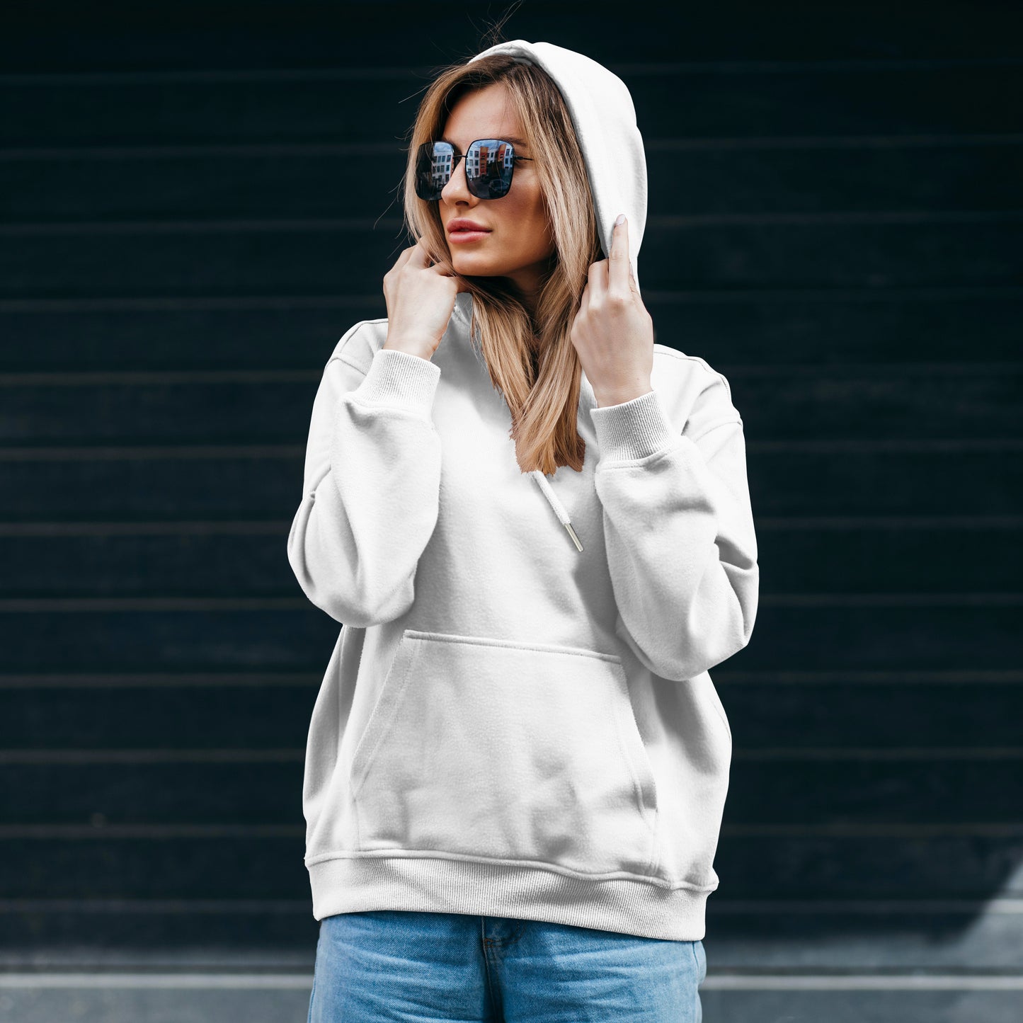 Elegant Comfort Women Casual Cotton Hoodie
