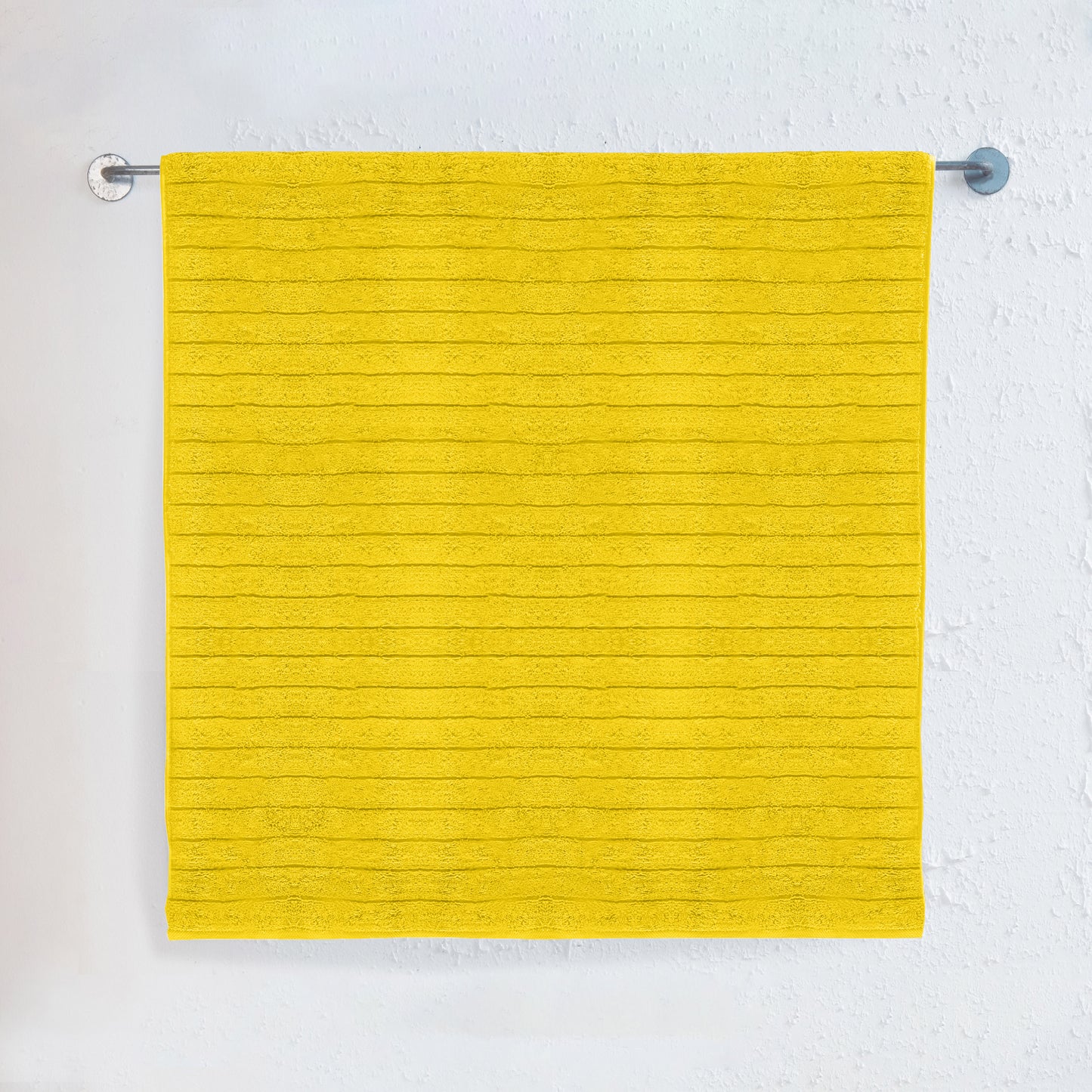 Elegant Comfort 1-Piece Premium Turkish Cotton Corduroy Stripe Jumbo Towel, 35x 70 inch