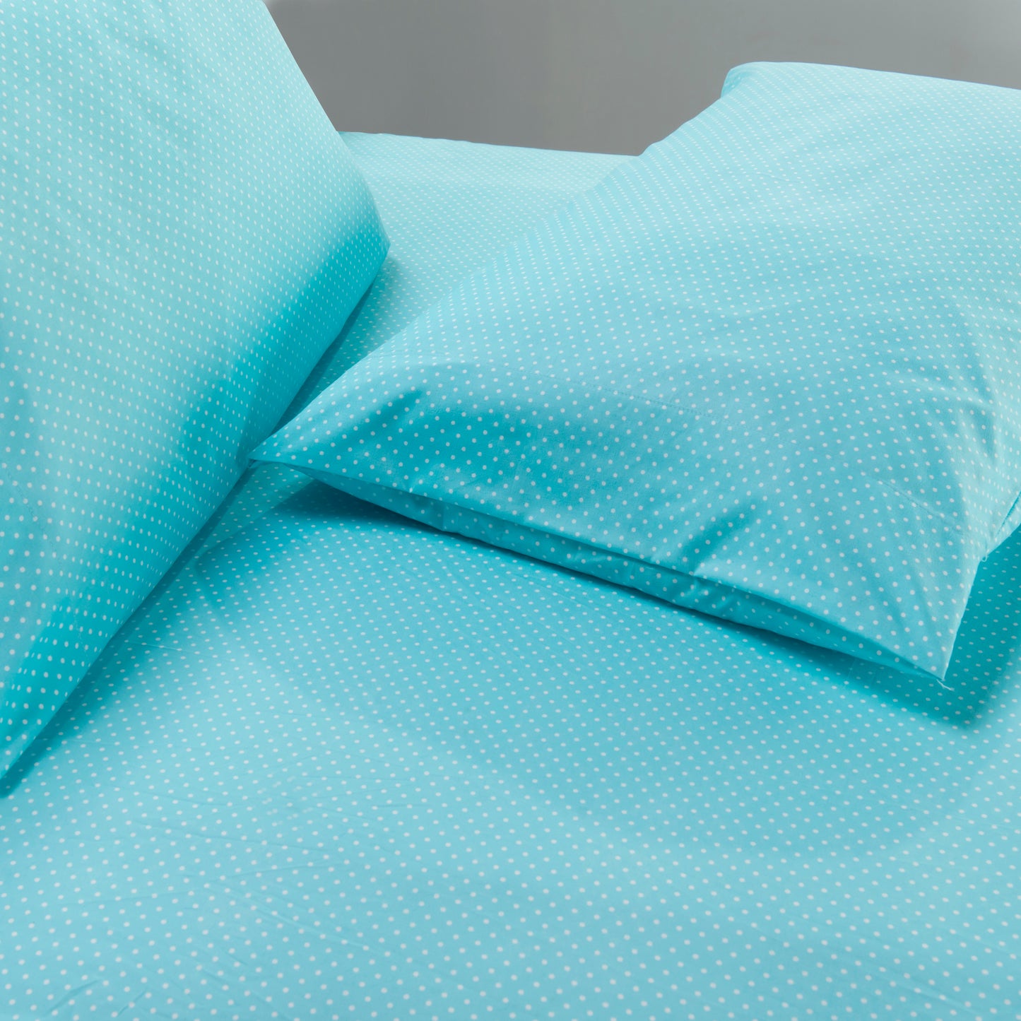 Elegant Comfort 6-Piece Polka Dot Printed Sheet Set - Soft as a Hotel Premium Quality