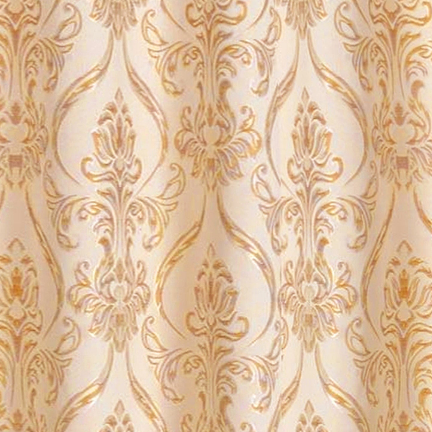 Elegant Comfort Set of 2 Penelope Jacquard Look Curtain Panels - 54" W x 84" L