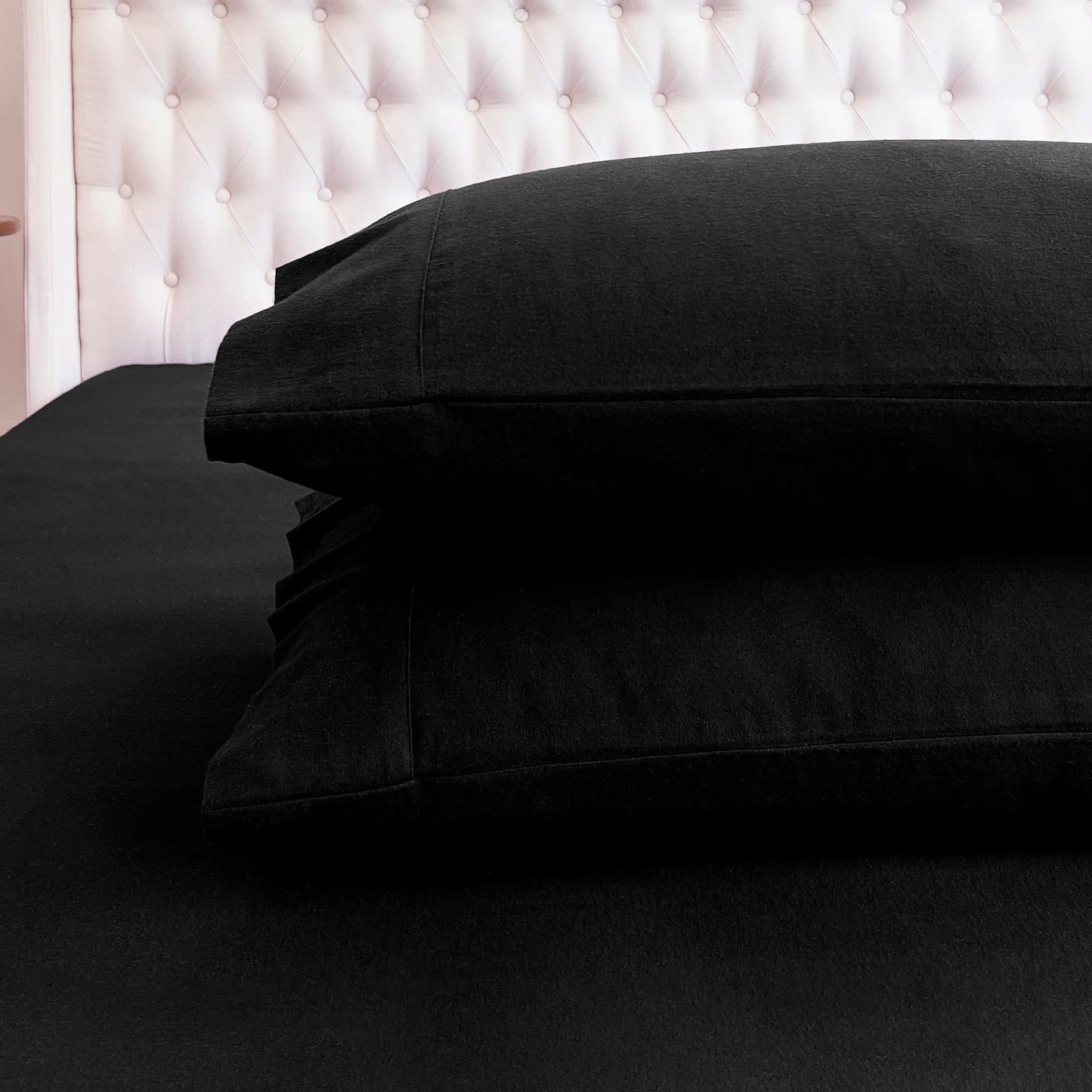 Elegant Comfort 4-Piece Cotton Flannel Sheet Set - 100% Turkish Cotton