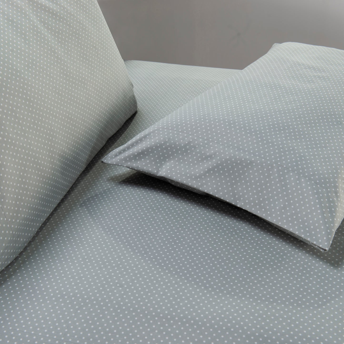 Elegant Comfort 6-Piece Polka Dot Printed Sheet Set - Soft as a Hotel Premium Quality