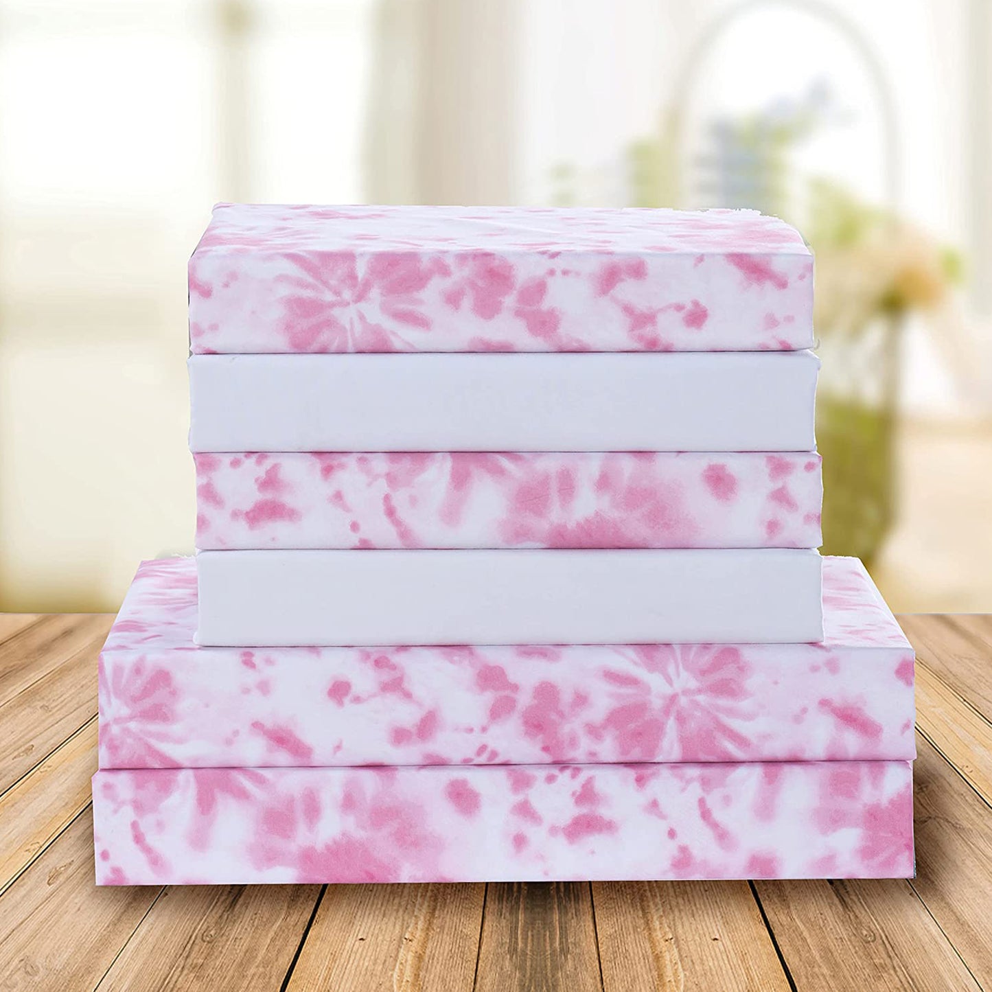 Elegant Comfort 6-Piece Colorful Tie Dye Pattern Sheet Set - Soft as a Hotel Premium Quality Bedding