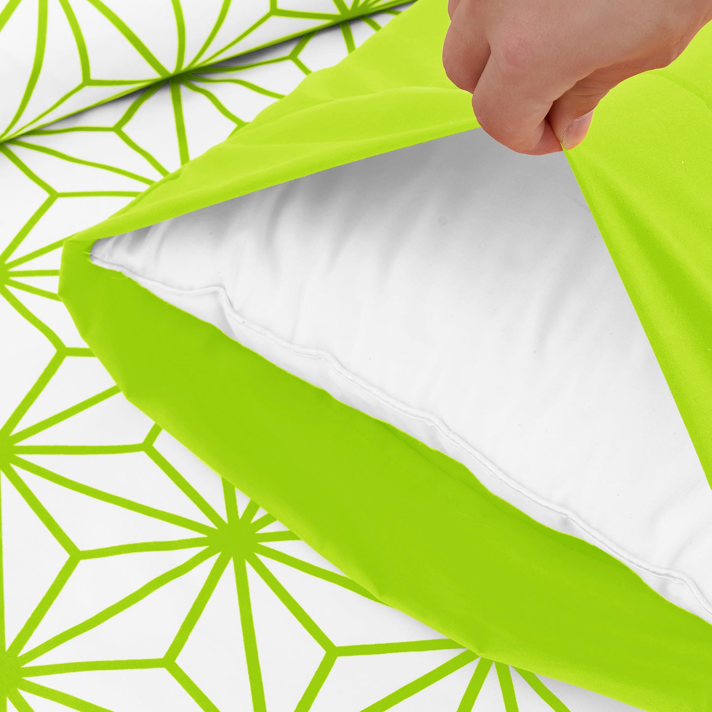 Elegant Comfort 6-Piece Cube Bed Sheet Set - Geometric Pattern - Soft as a Hotel Premium Quality