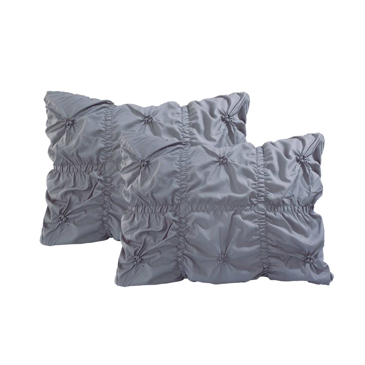 Elegant Comfort 12-Piece Amy Oversized Comforter Set - Includes 6-Piece Sheet Set with Double Sided Storage Pockets