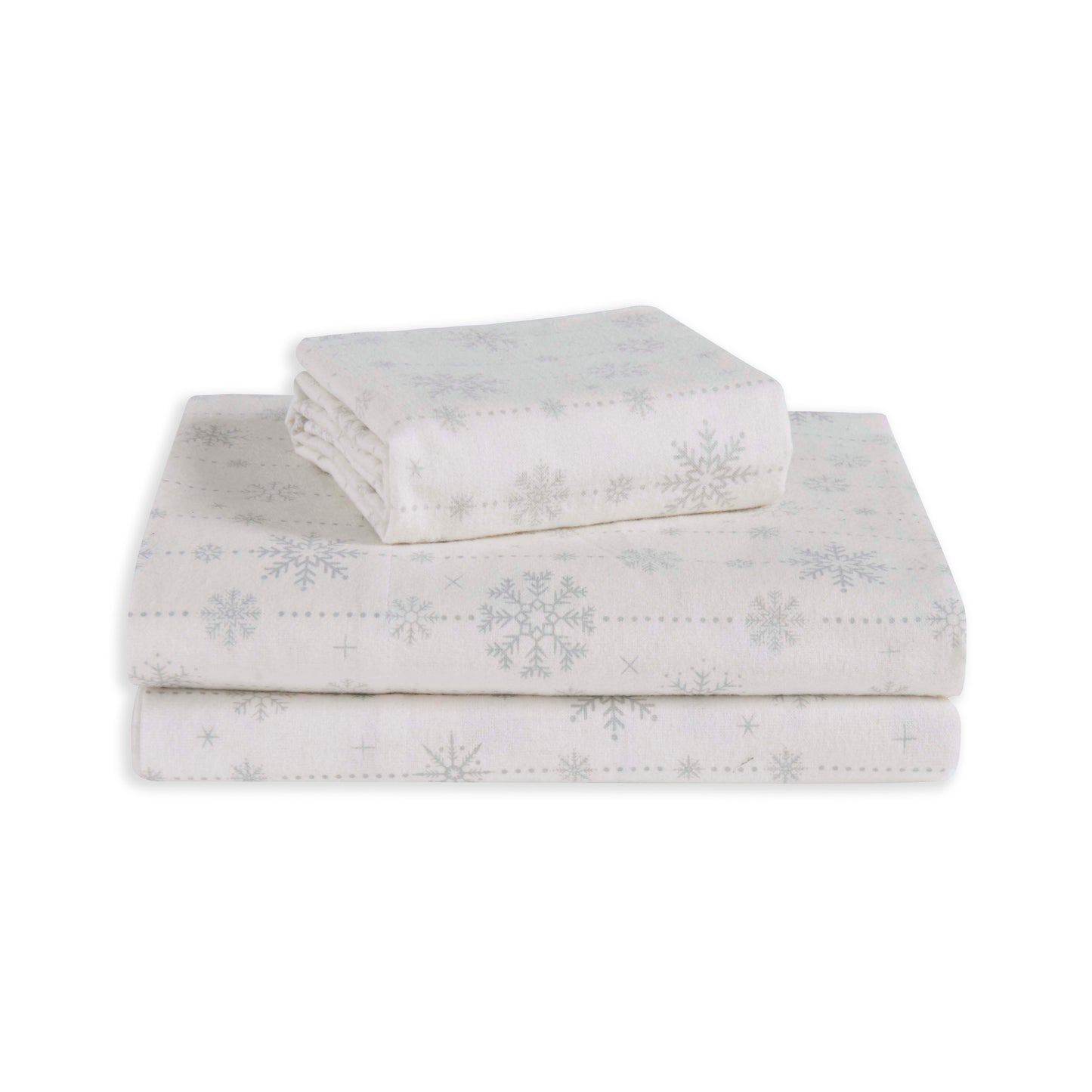 Elegant Comfort 4-Piece Holiday Cotton Flannel Sheet Set - 100% Turkish Cotton