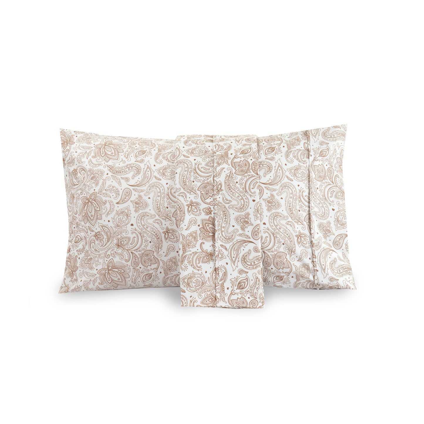 Elegant Comfort 6-Piece Paisley Printed Pattern - Soft as a Hotel Premium Quality Sheet Set