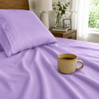 Extra deep Pocket 3 Line Embroidery, 6-Piece Sheet Set