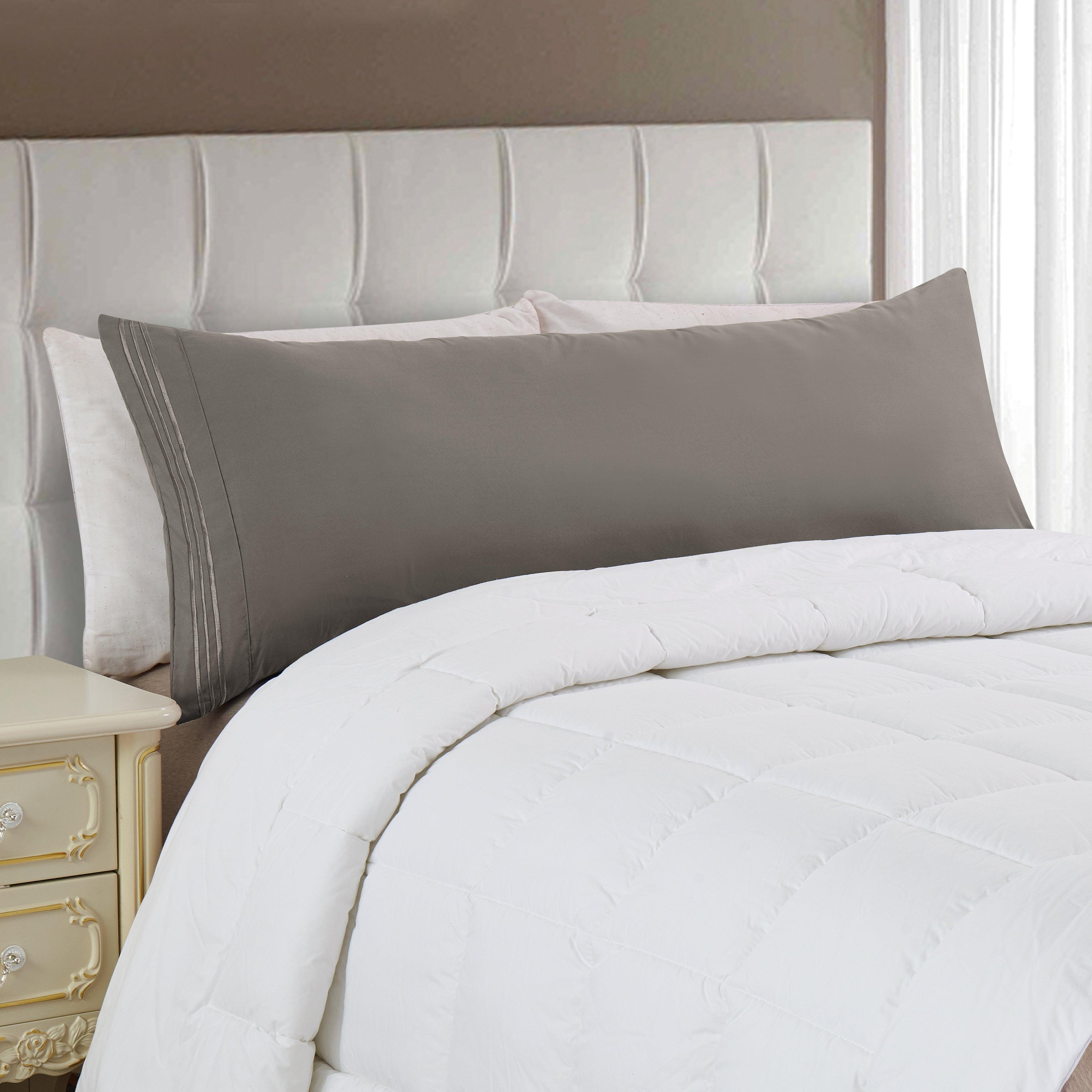 Body Pillowcase - 1 Piece - 3 Line Embroidery