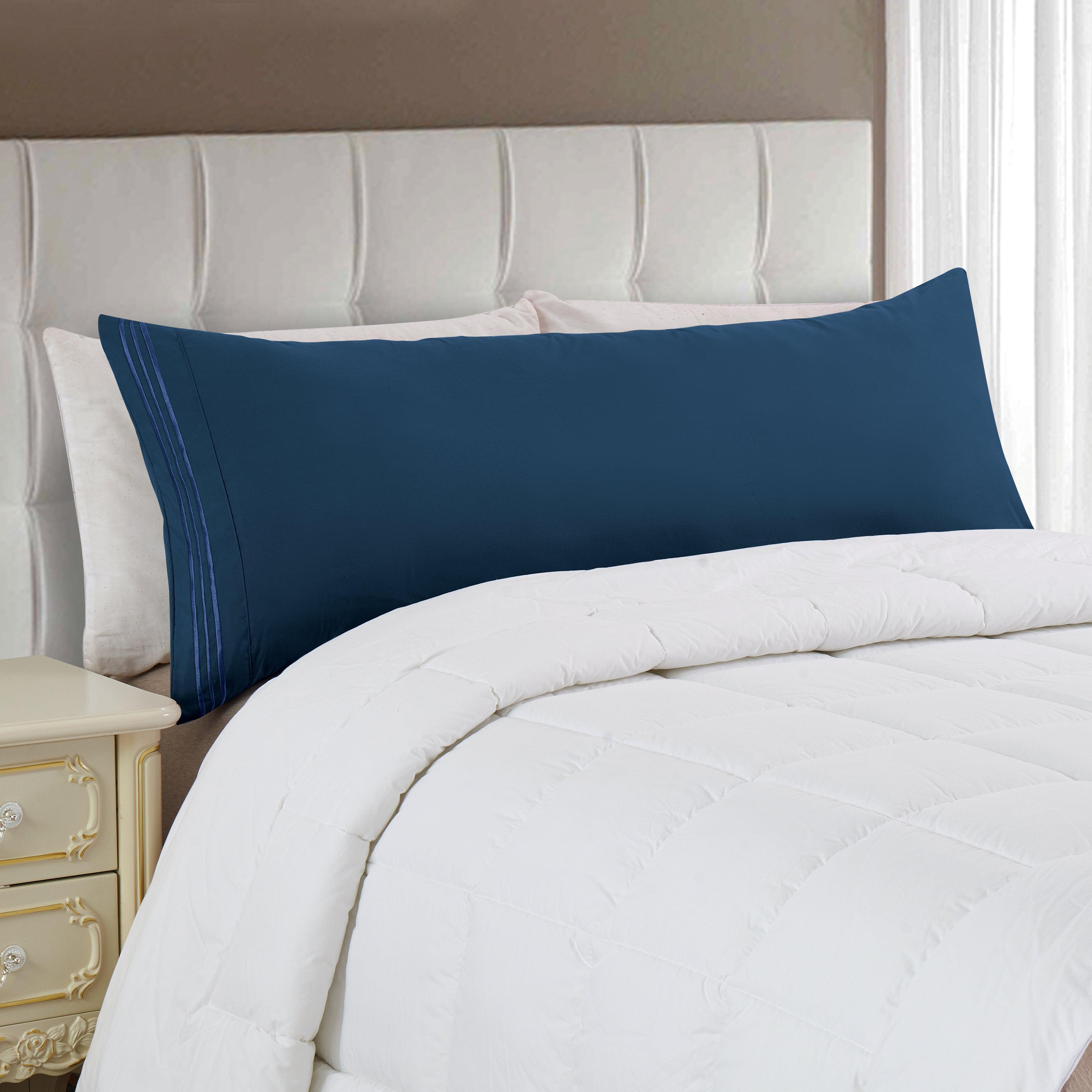 Body Pillowcase - 1 Piece - 3 Line Embroidery