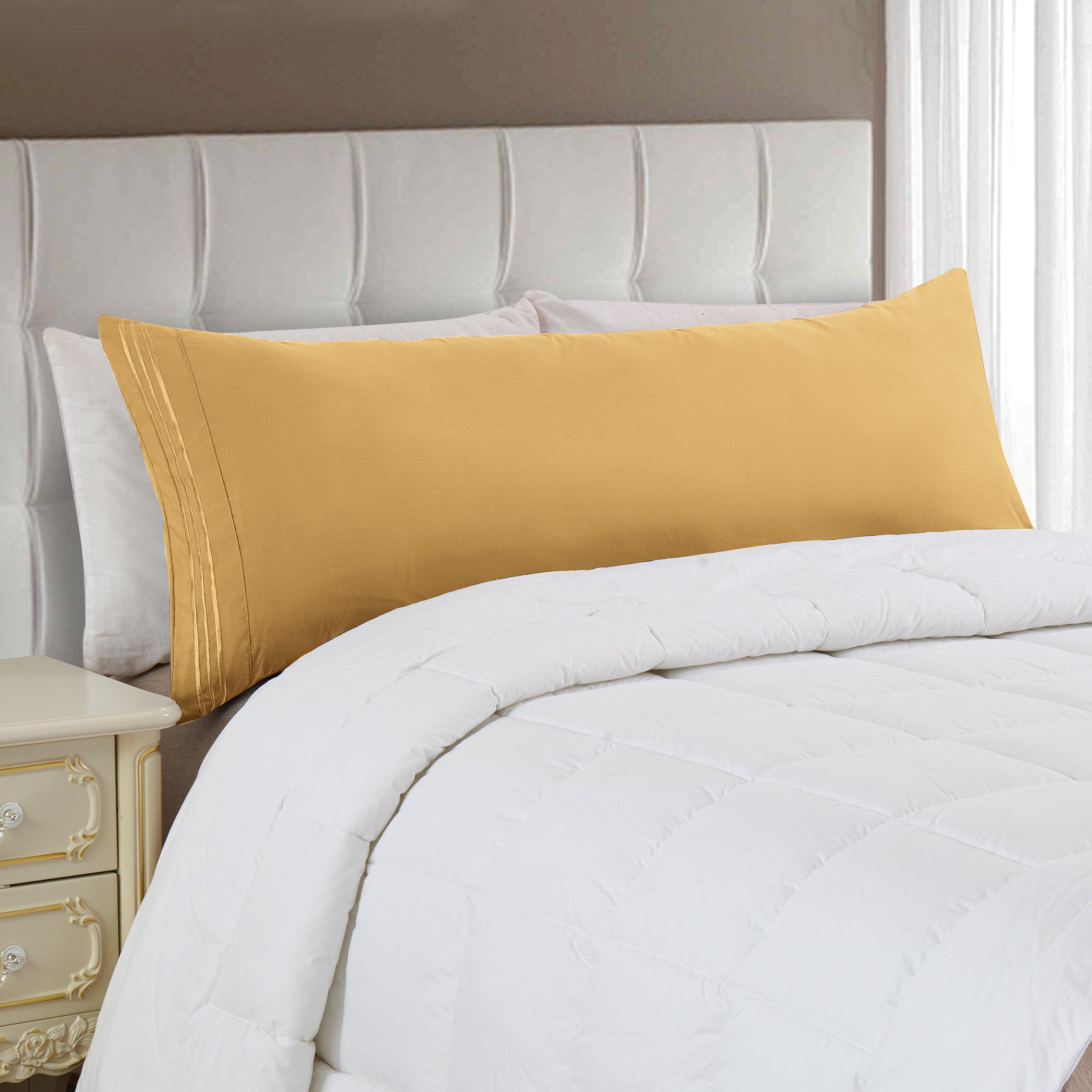 Body Pillowcase - 1 Piece - 3 Line Embroidery