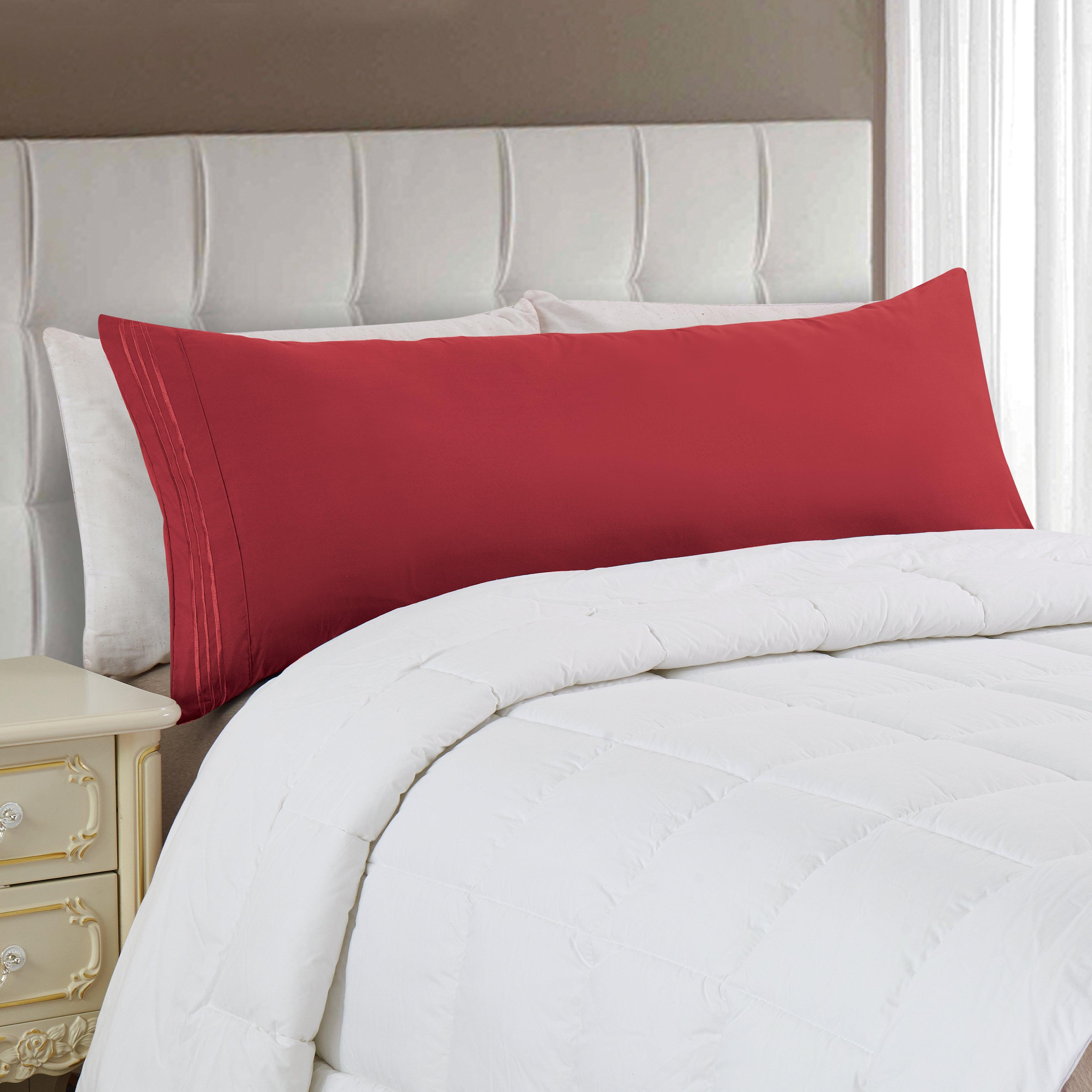 Body Pillowcase - 1 Piece - 3 Line Embroidery