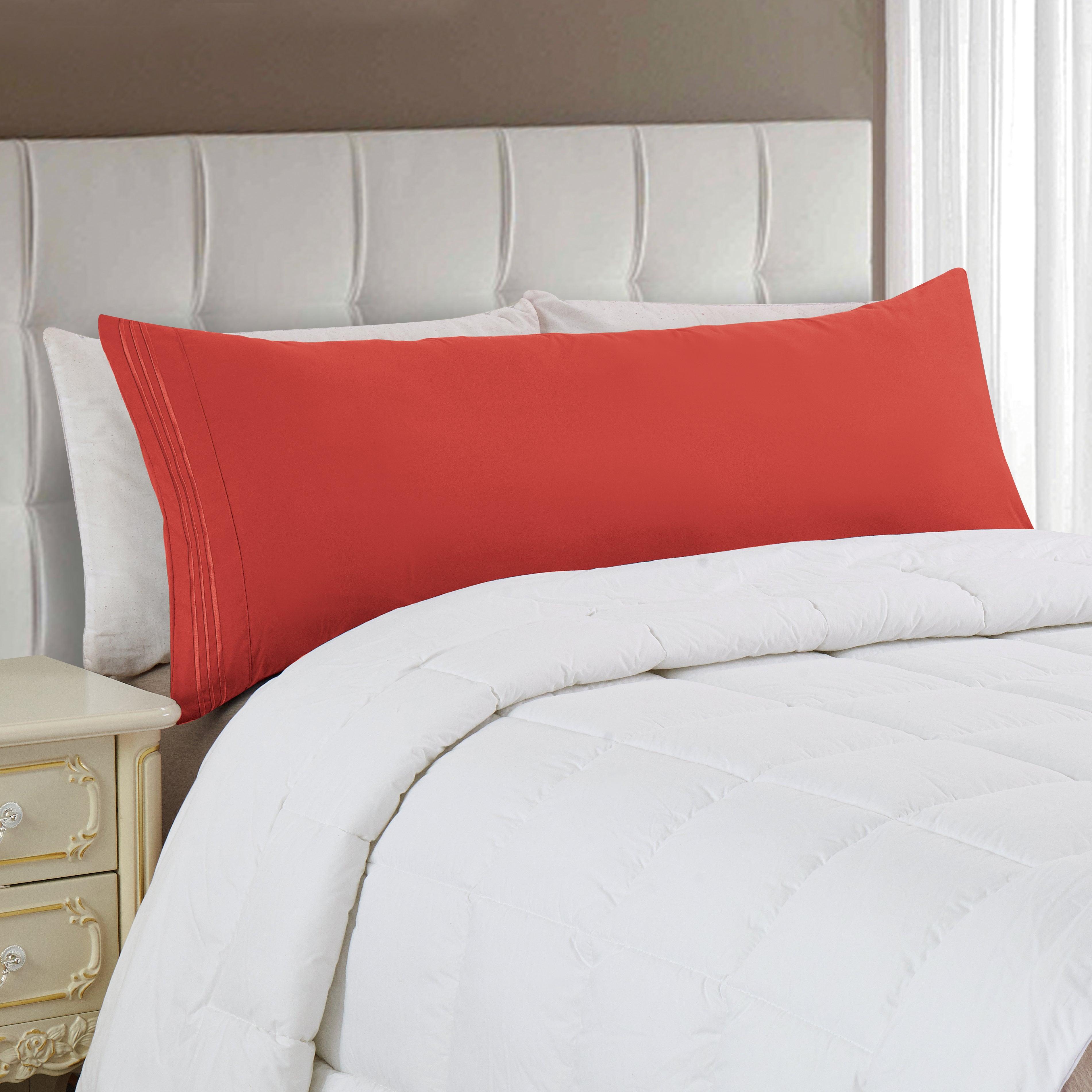 Body Pillowcase - 1 Piece - 3 Line Embroidery