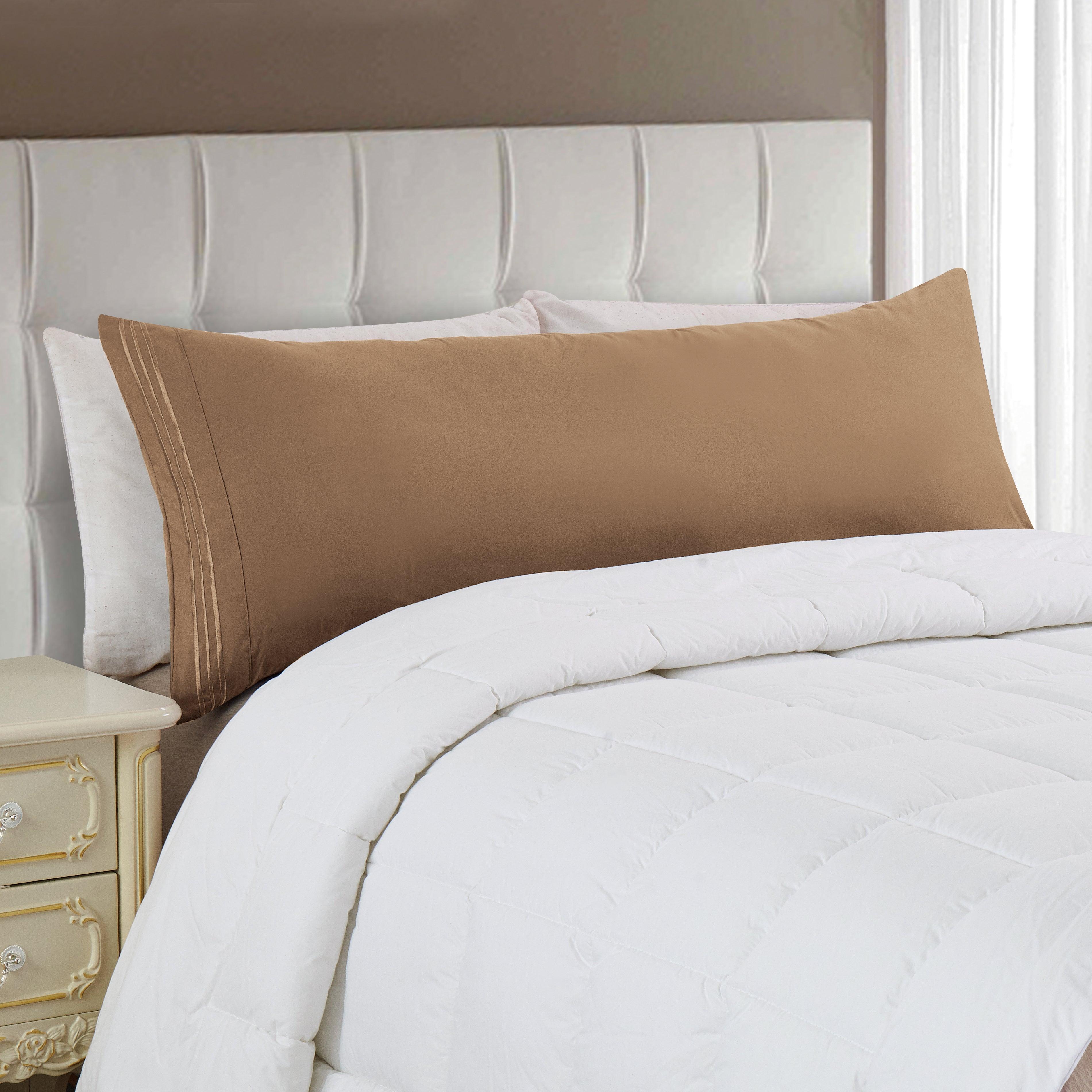 Body Pillowcase - 1 Piece - 3 Line Embroidery