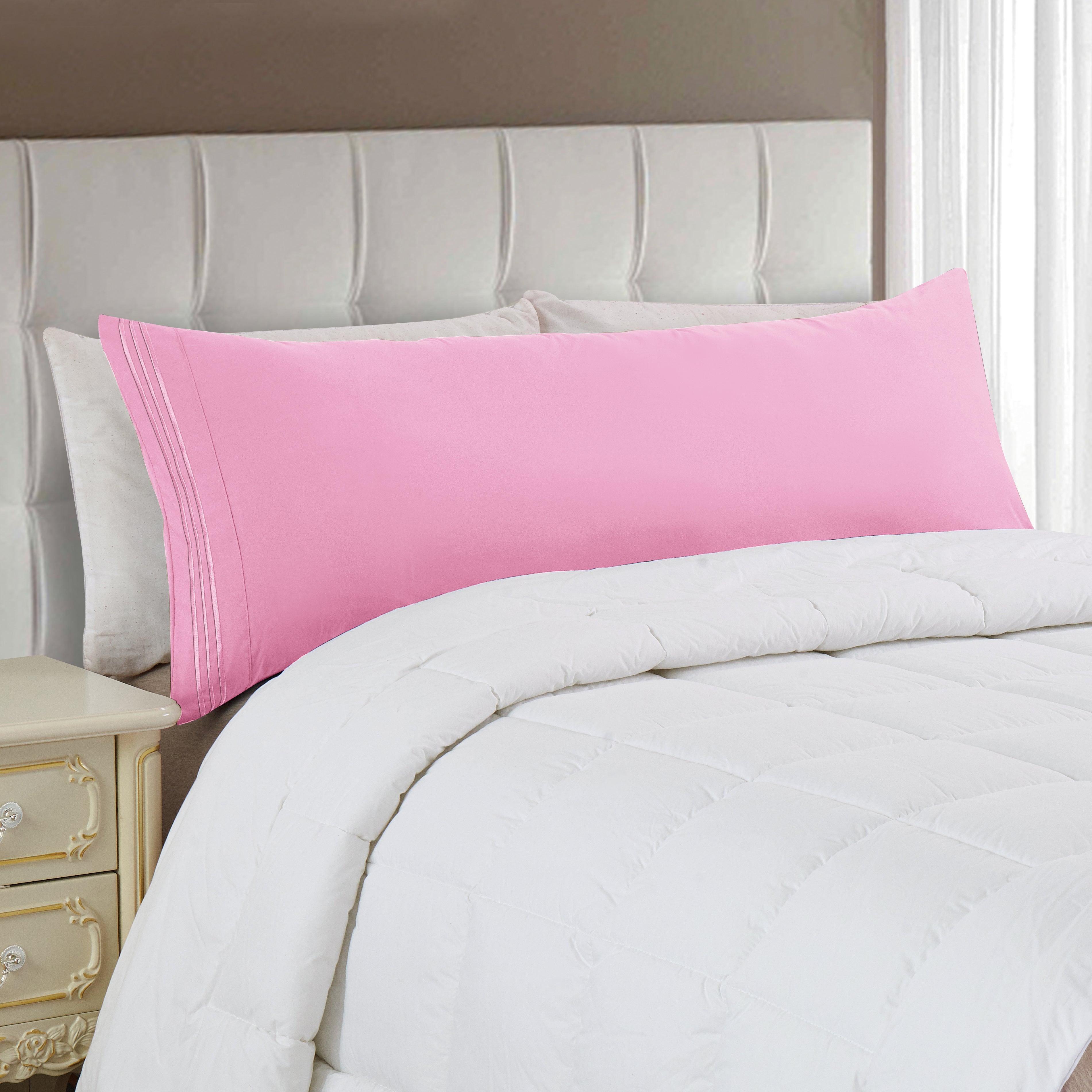 Body Pillowcase - 1 Piece - 3 Line Embroidery