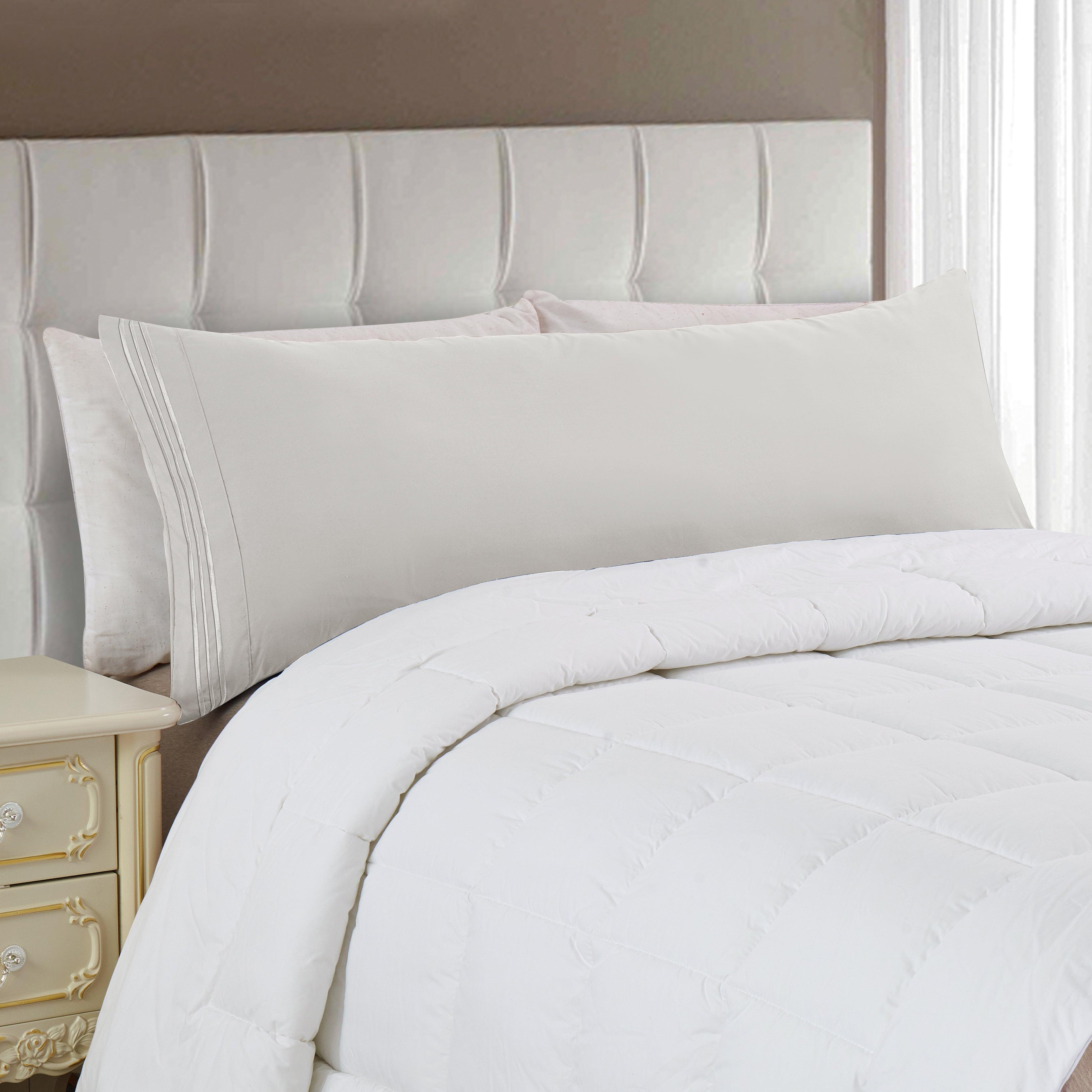 Body Pillowcase - 1 Piece - 3 Line Embroidery