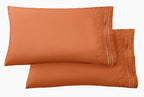 Set of 2 Pillowcases- 3 Line Embroidery