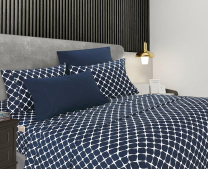 Elegant Comfort 6-Piece Bloomingdale Sheet Set - Comparable to a Hotel Premium Quality