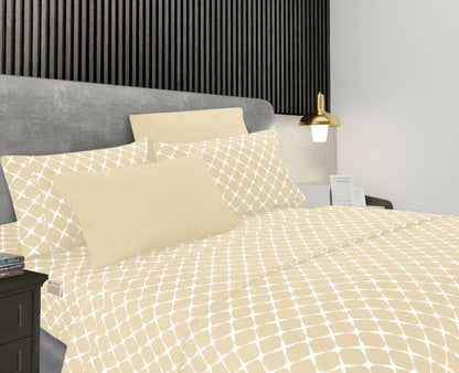 Elegant Comfort 6-Piece Bloomingdale Sheet Set - Comparable to a Hotel Premium Quality