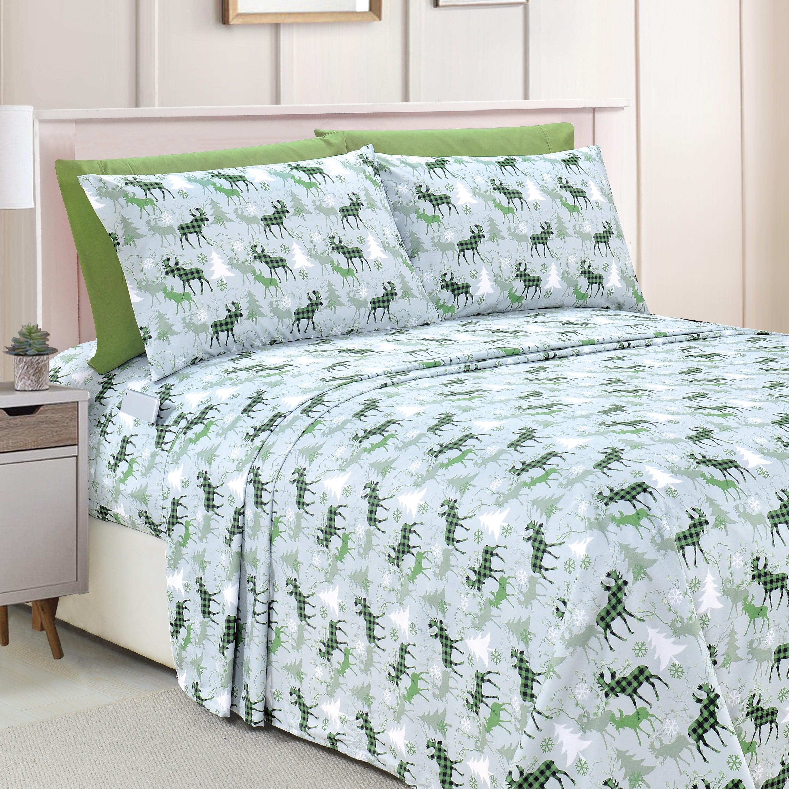 6-Piece Christmas & Holiday Sheet Set - Soft as a Hotel Premium Quality
