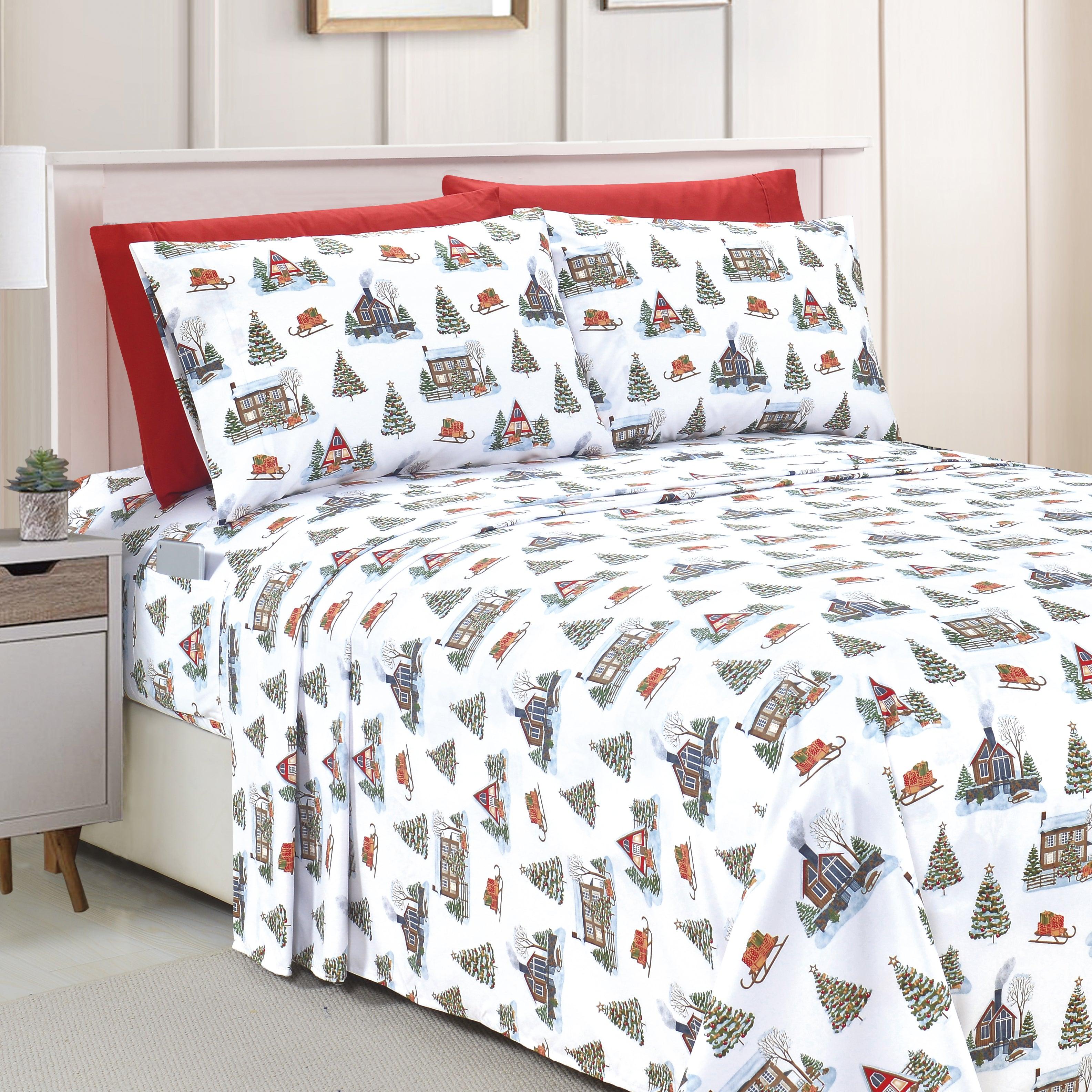 6-Piece Christmas & Holiday Sheet Set - Soft as a Hotel Premium Quality