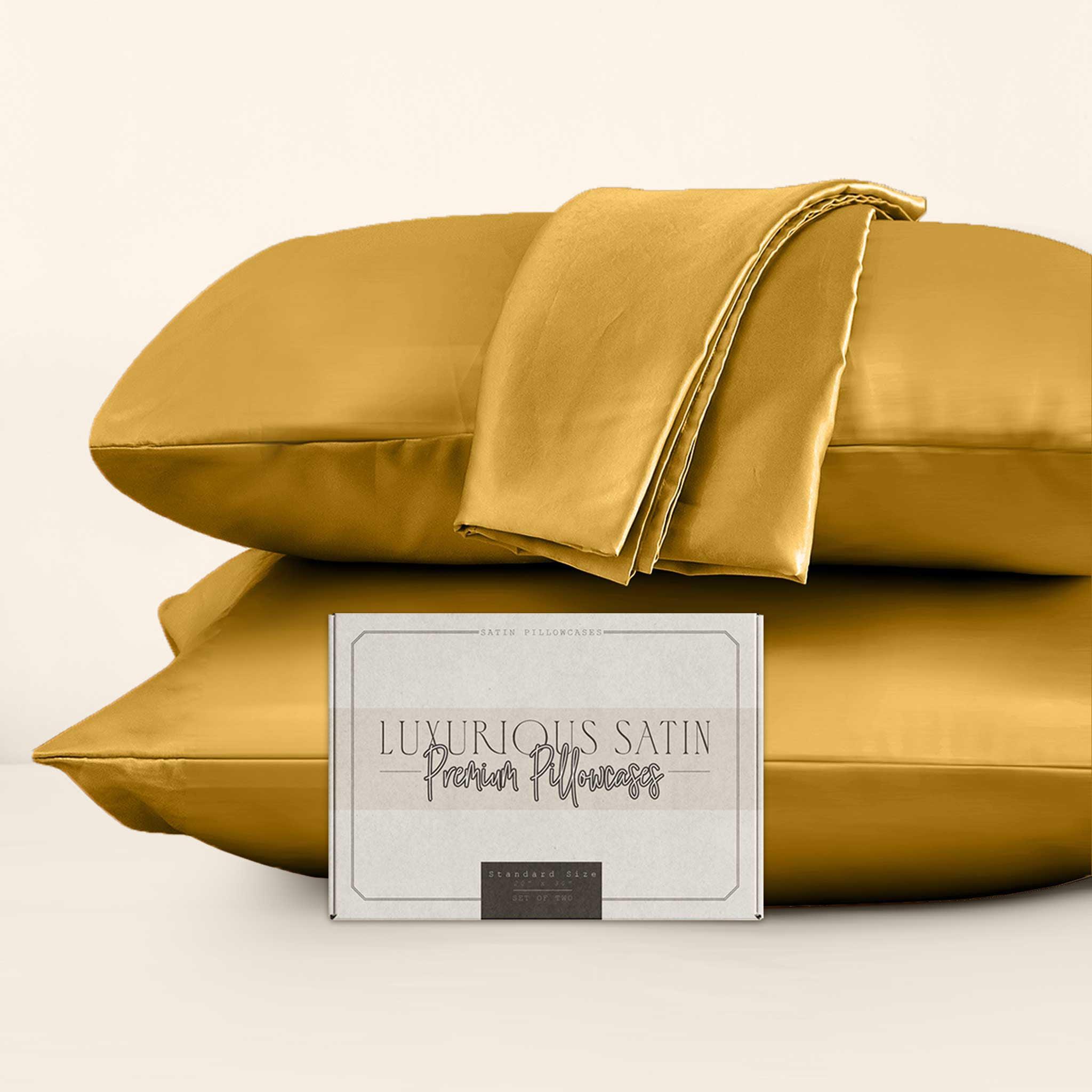 Set of 2 - Satin Pillowcases