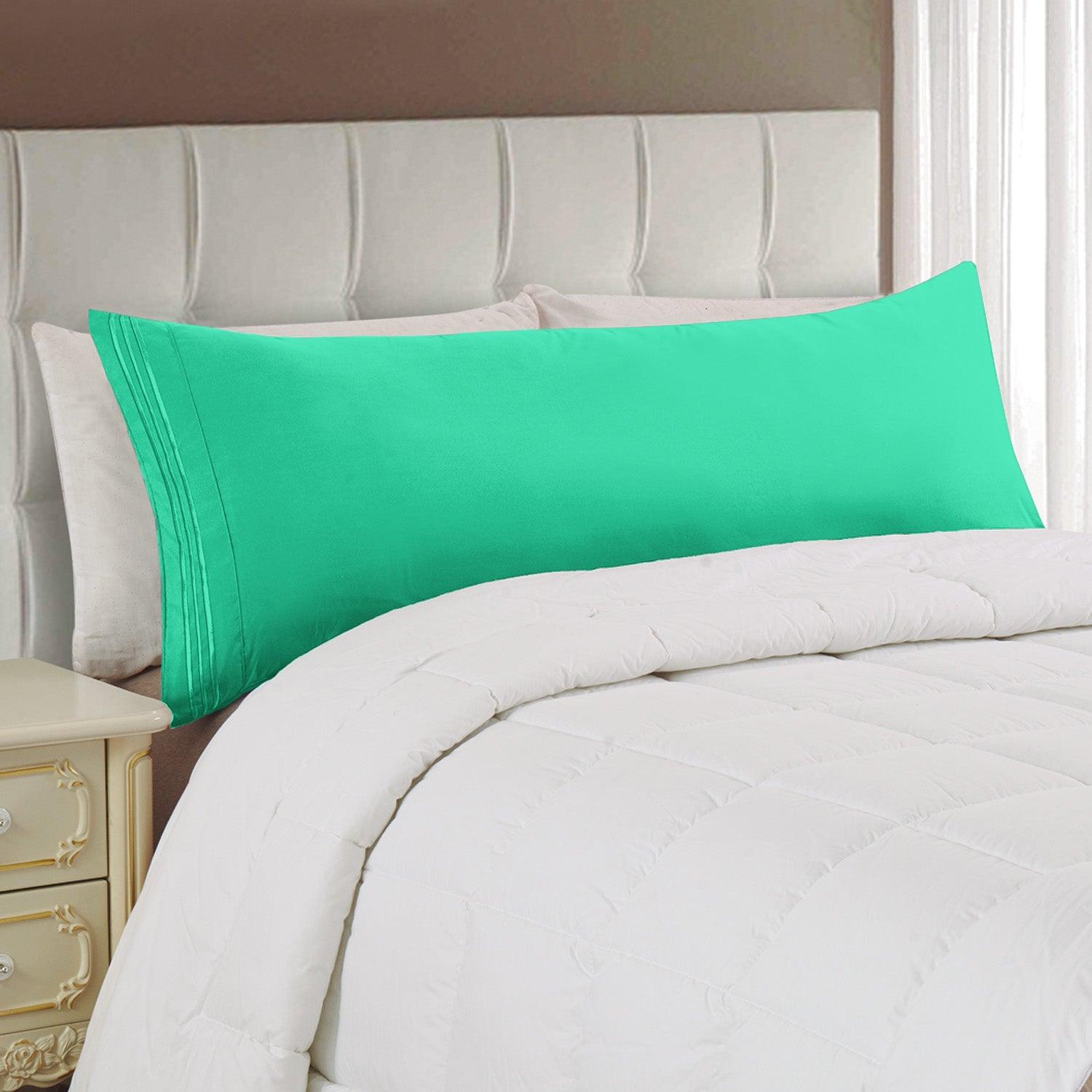 Body Pillowcase - 1 Piece - 3 Line Embroidery