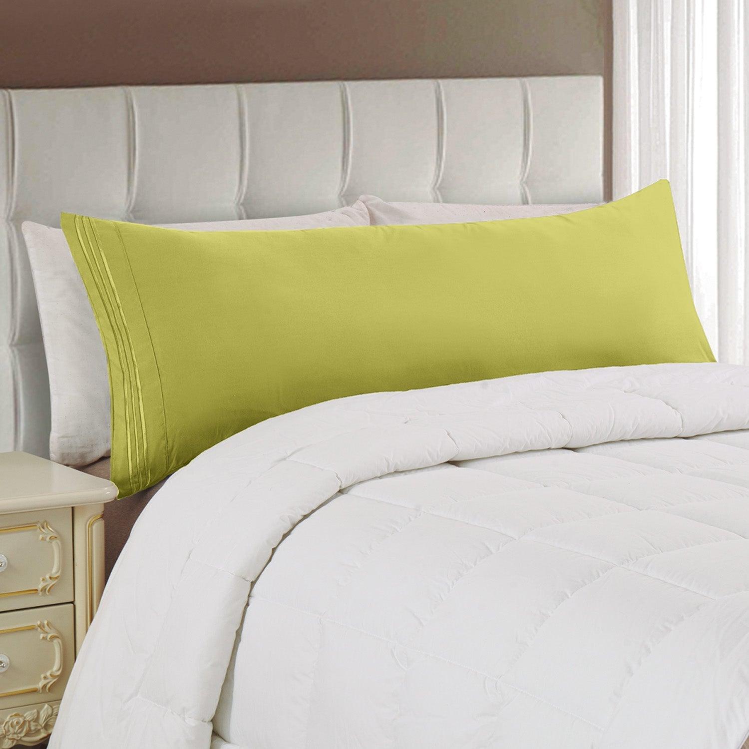 Body Pillowcase - 1 Piece - 3 Line Embroidery
