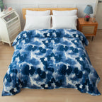Camouflage Printed Velour Fleece Blanket Design - Velvety Feel