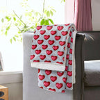 Valentine's Day 50" x 60" Throw - Love Theme Flannel Fleece Throw Blanket
