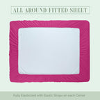 Extra deep Pocket 3 Line Embroidery, 6-Piece Sheet Set