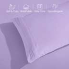 Extra deep Pocket 3 Line Embroidery, 6-Piece Sheet Set