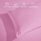 Extra deep Pocket 3 Line Embroidery, 6-Piece Sheet Set