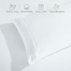 Extra deep Pocket 3 Line Embroidery, 6-Piece Sheet Set