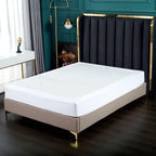 1-Piece Box Spring Cover, Snug 4 Way Elastic - Wrap Around Jersey Knit