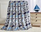 Ultra Soft Lightweight Printed Throw Blanket - 50 x 60 inches