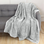 Reversible Sherpa Throw Blanket - Sherpa Back Throw Blanket