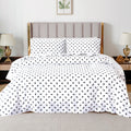 4-Piece Holiday Cotton Flannel Sheet Set - 100% Turkish Cotton