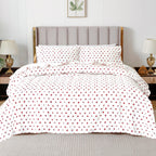 4-Piece Holiday Cotton Flannel Sheet Set - 100% Turkish Cotton
