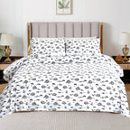 4-Piece Holiday Cotton Flannel Sheet Set - 100% Turkish Cotton
