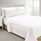 6-Piece Floral and Stripe Pattern Sheet Set - Soft as a Hotel Premium Quality Bedding