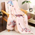 Ultra Soft Lightweight Printed Throw Blanket - 50 x 60 inches