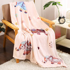Ultra Soft Lightweight Printed Throw Blanket - 50 x 60 inches